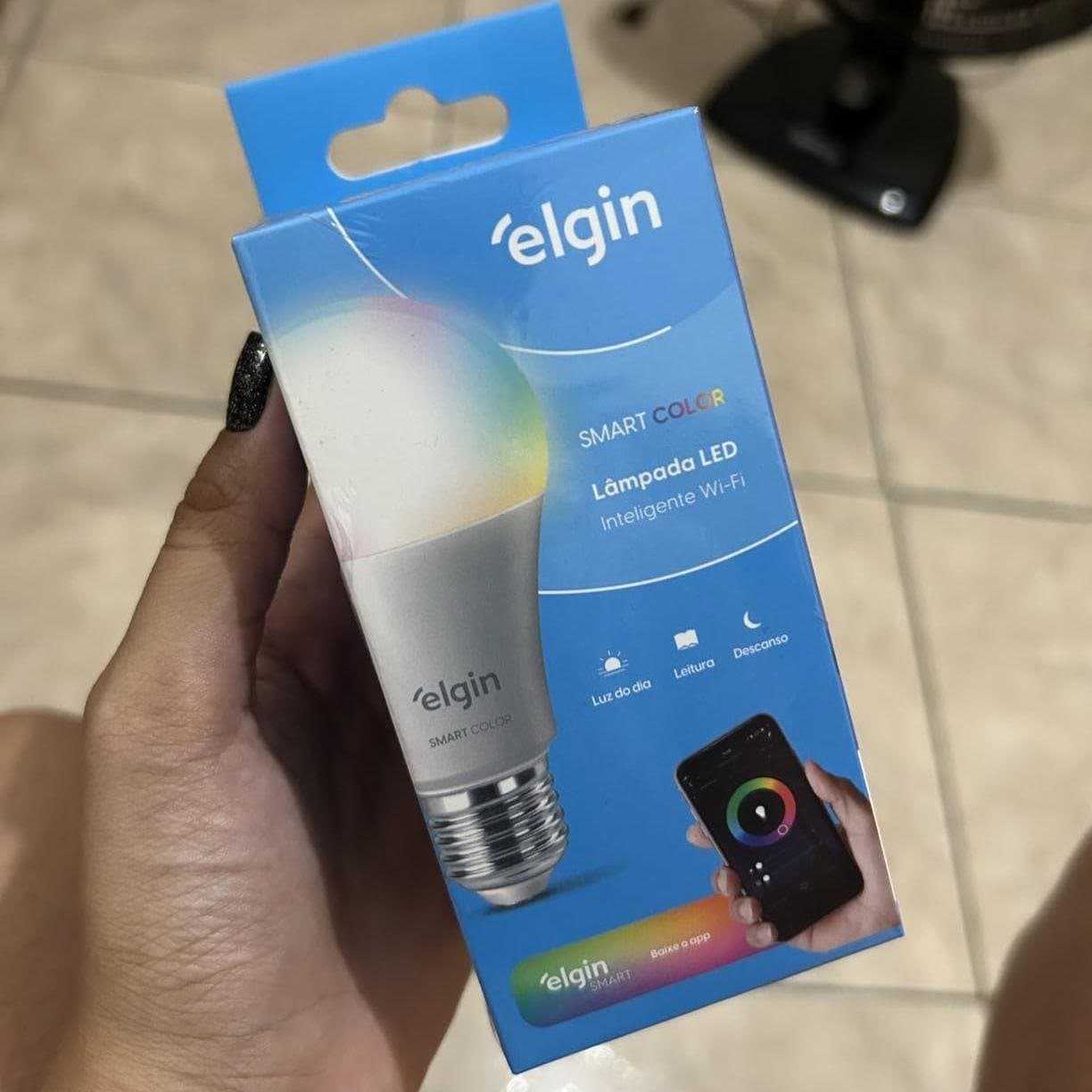 Lâmpada Inteligente 15W Elgin