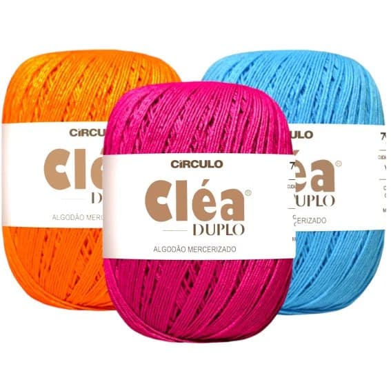 Linha Fio Clea Duplo 508 Metros Círculo